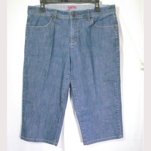 Smith Dungarees & Jeans Denim Capri Pants Size 12